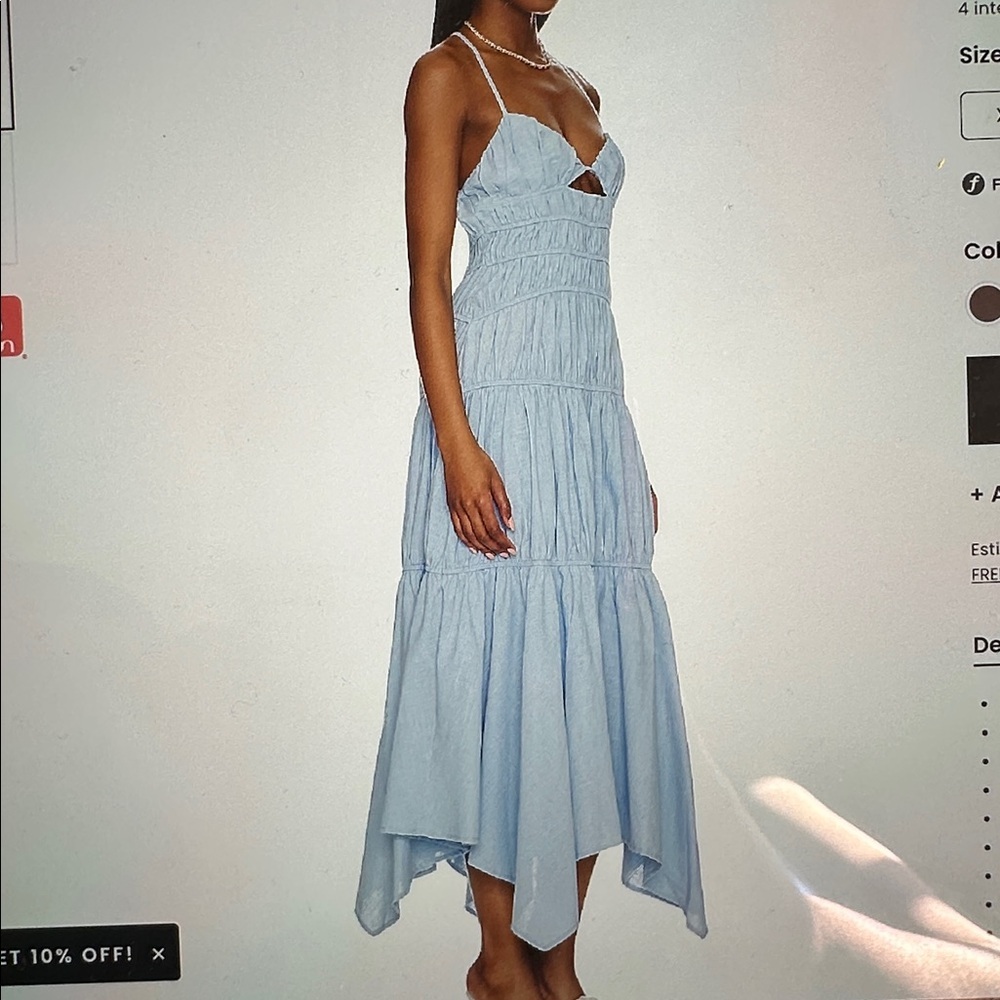 Revolve Thalía dress SNDYS